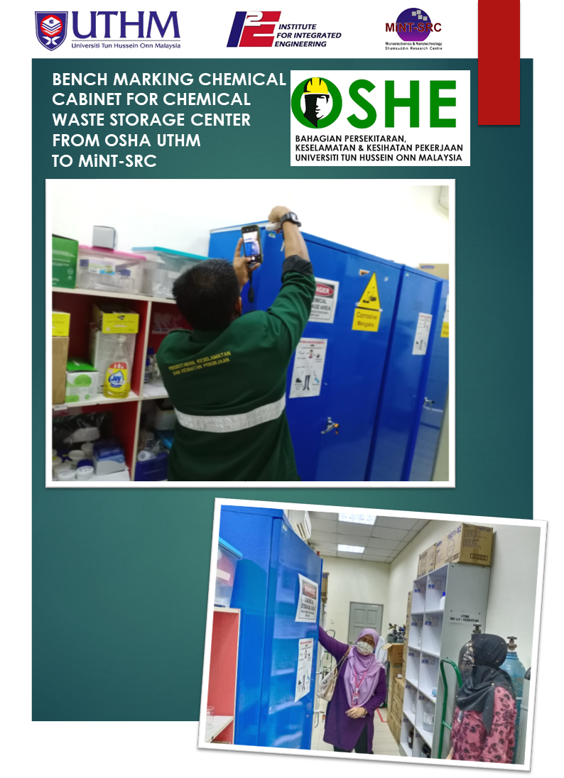 Bench Marking Chemical Cabinet For Chemical Waste Storage Center From OSHA UTHM To MiNT-SRC (09 Feb 2022)