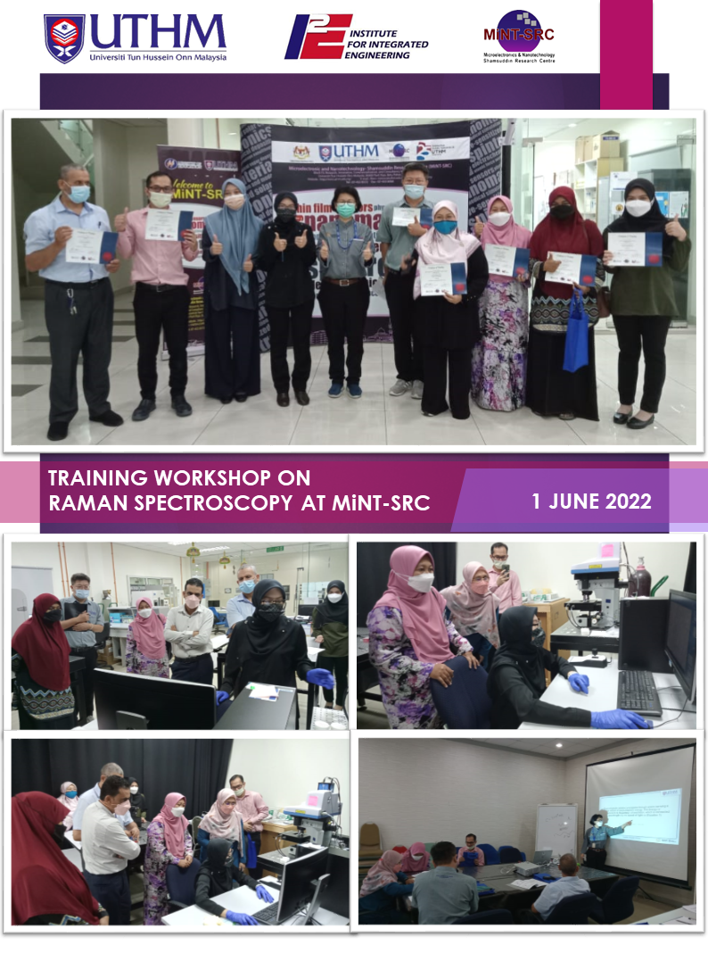 Training Workshop Raman Spectroscopy Horiba Explora Plus (01 June 2022)