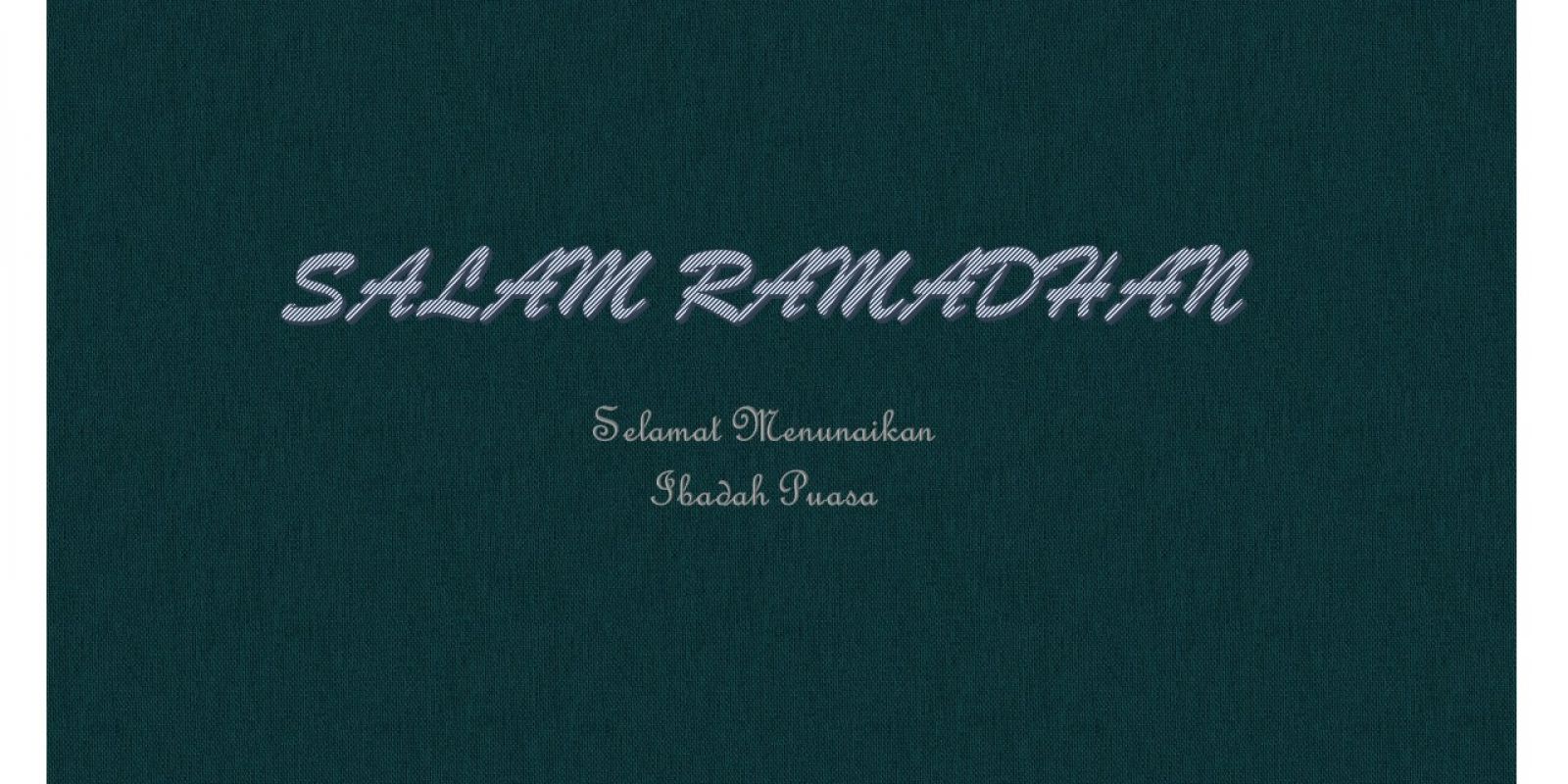 Salam Ramadhan 2021 Mintsrc